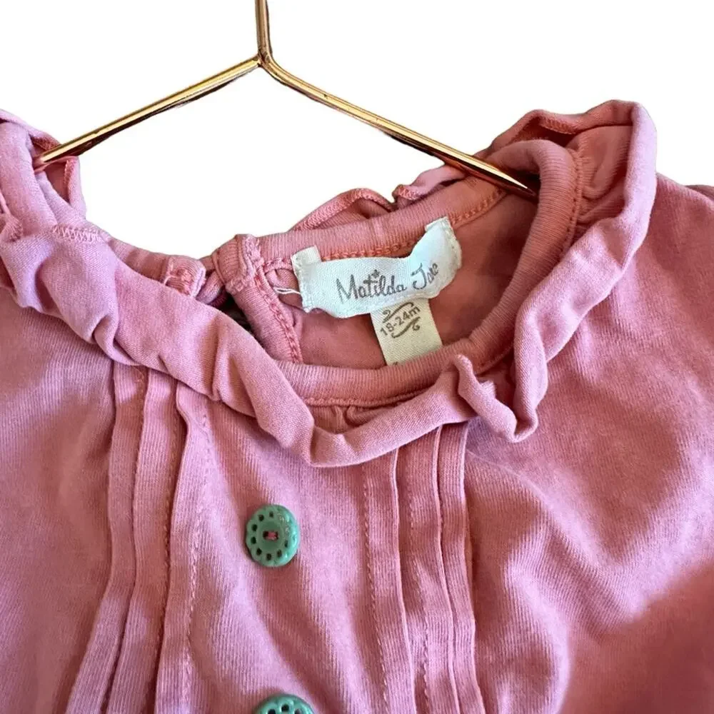 Matilda Jane Dusty Pink Dress - 18-24 Months - Excellent Condition